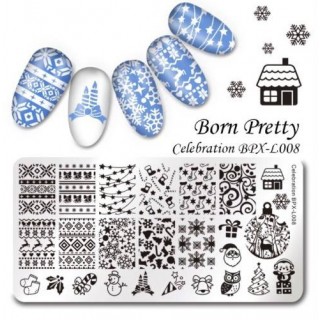 Пластина для стемпинга Born Pretty BPX- L008