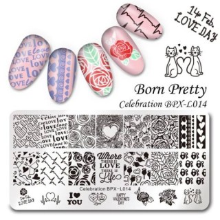 Пластина для стемпинга Born Pretty BPX- L014