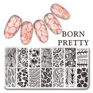 Пластина Born Pretty BPL-047