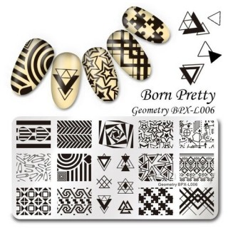 Пластина для стемпинга Born Pretty BPX- L006