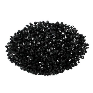 Хрустальная крошка 1,1 мм, цвет черный - Crystal Pixie копии